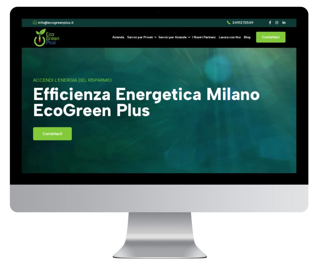 EcoGreen Plus Sito Vetrina